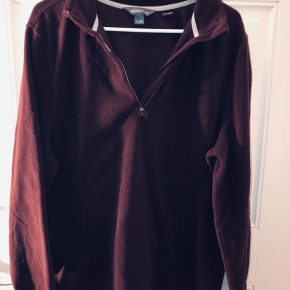 Eddie Bauer Jackets & Blazers - EUC!  Eddie Bauer 1/4 zip polar fleece